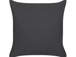 Pyntepude BENZOIN Bomuld 45 x 45 cm Sort Geometrisk mønster