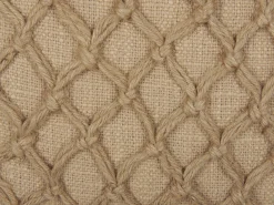 Pyntepude COLLOMIA Boucle 45 x 45 cm Beige Geometrisk mønster
