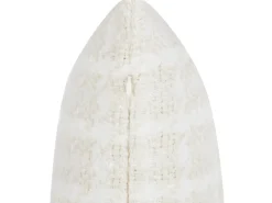 Pyntepude DOURIS 45 x 45 cm Lys Beige Ternet mønster