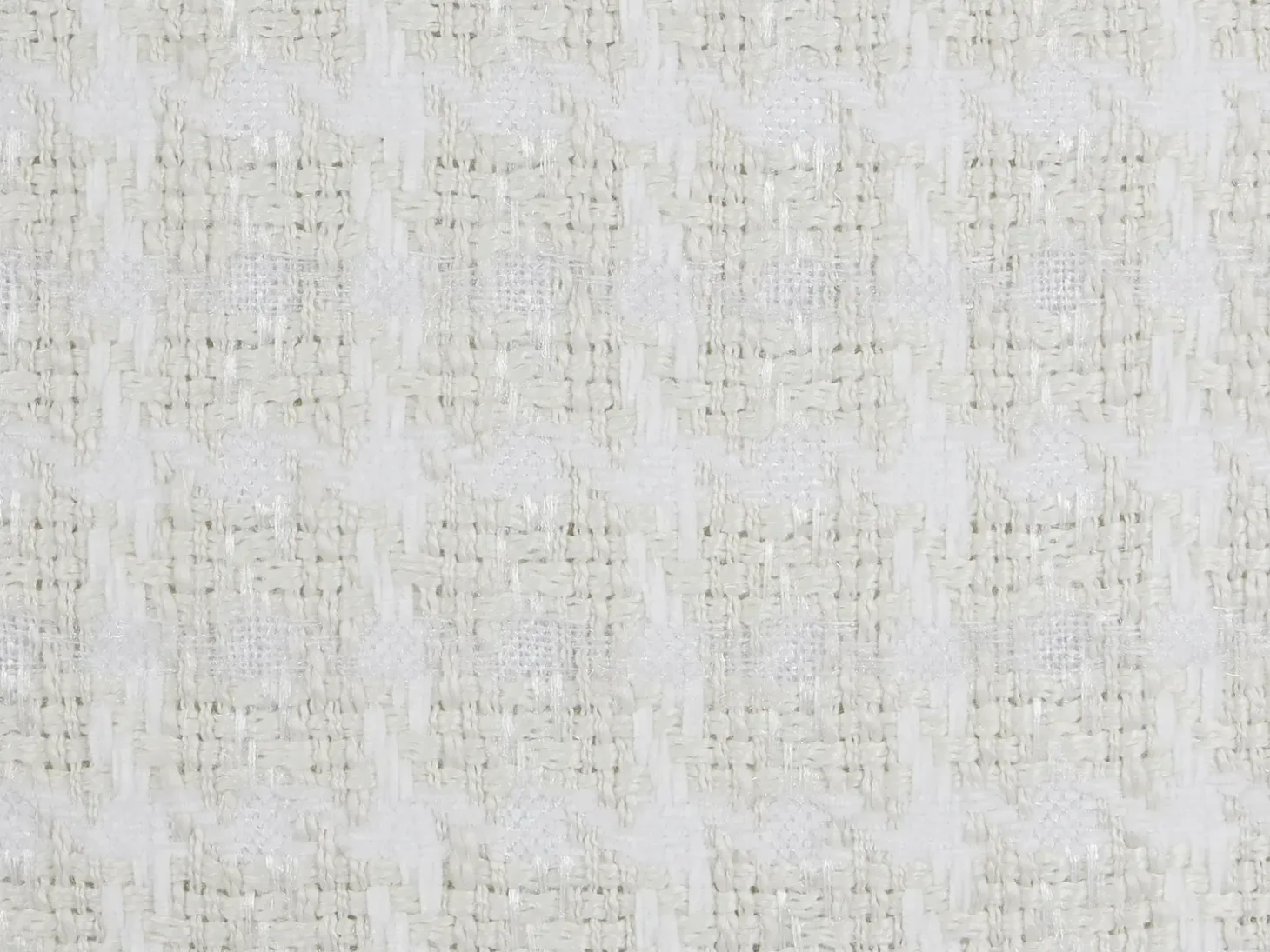 Pyntepude DOURIS 45 x 45 cm Lys Beige Ternet mønster