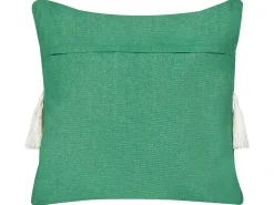 Pyntepude ELETTARIA Bomuld 45 x 45 cm Grøn Julemønster