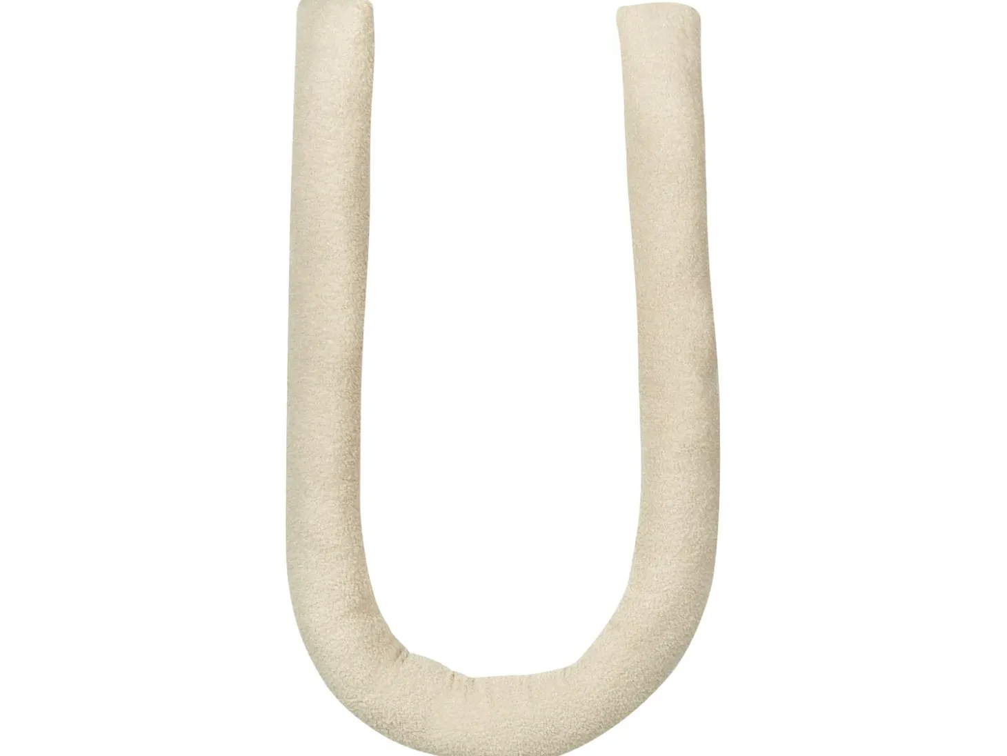 Pyntepude GLADIOLUS Boucle 172 x 14 cm Beige Ensfarvet