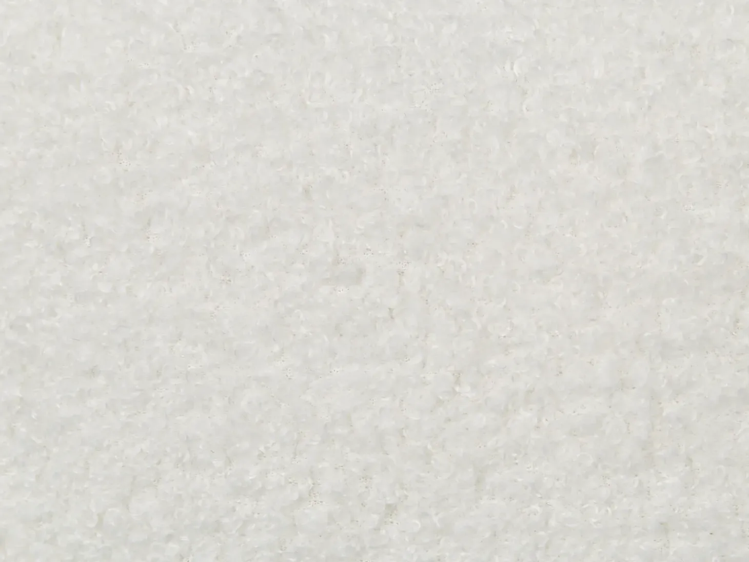 Pyntepude GLADIOLUS Boucle 172 x 14 cm Cremehvid Ensfarvet