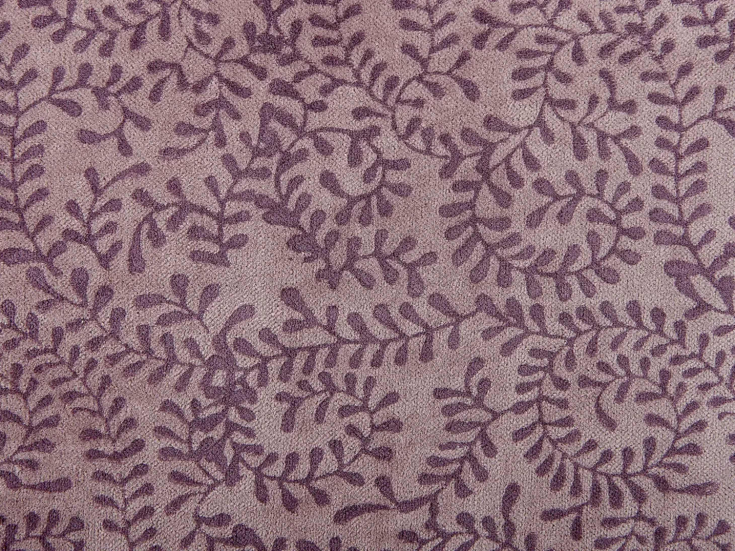 Pyntepude KALMIA Velour 45 x 45 cm Lyserød Blomstermønster