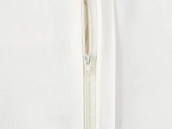 Pyntepude ROCKWEED Bomuld 45 x 45 cm Hvid Blomstermønster