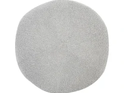 Pyntepude SALVIA Boucle 30 x 30 cm Grå Ensfarvet