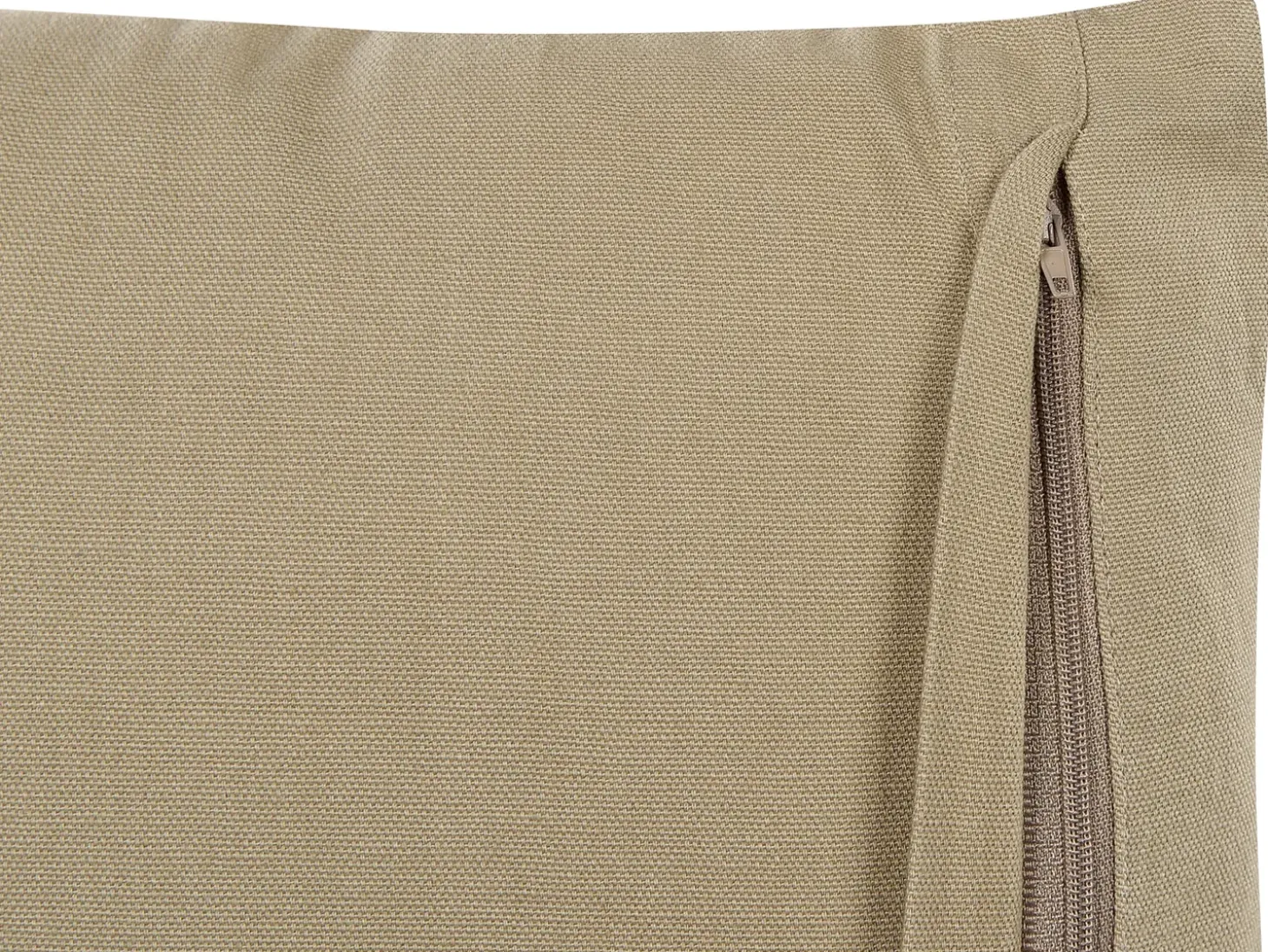 Pyntepude SENECIO Bomuld 45 x 45 cm Beige Geometrisk mønster