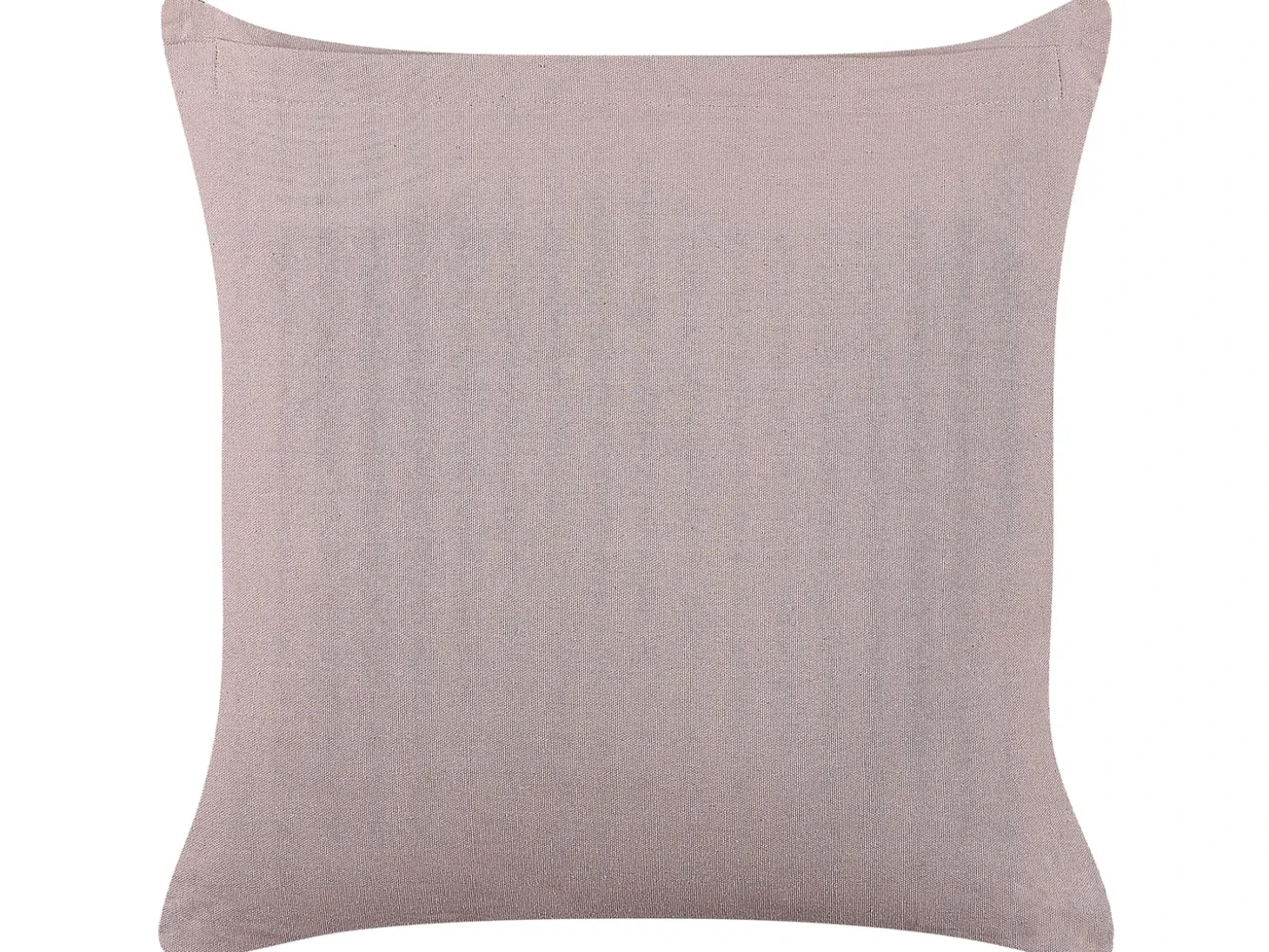 Pyntepude SILYBUM Velour 45 x 45 cm Lyserød Geometrisk mønster