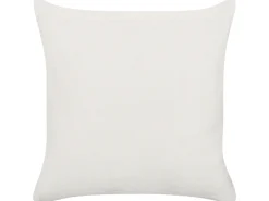 Pyntepude WOODI Bomuld 45 x 45 cm Gul Geometrisk mønster