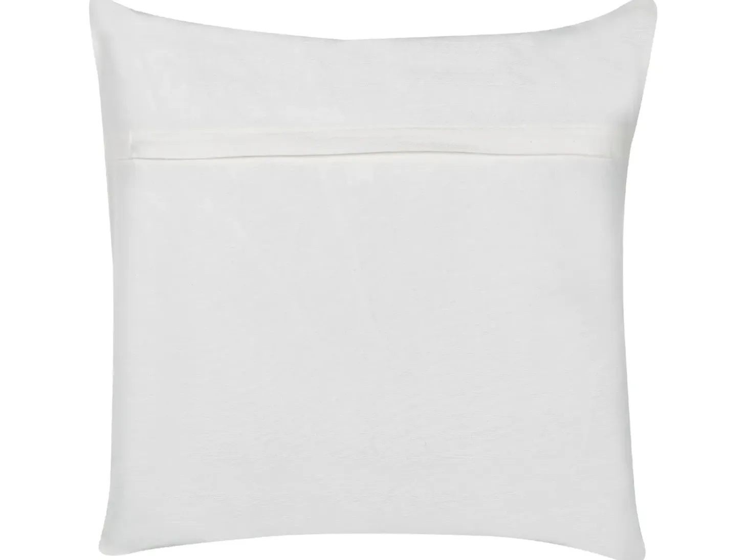 Pyntepude DILLENIA Bomuld 45 x 45 cm Hvid