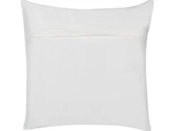Pyntepude DILLENIA Bomuld 45 x 45 cm Hvid