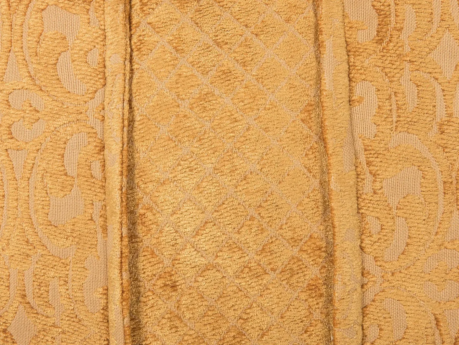 Pyntepude KAVALAM 45 x 45 cm Sennepsgul Ensfarvet