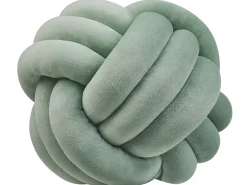 Pyntepude MALNI Velour 30 x 30 cm Mintgrøn Ensfarvet