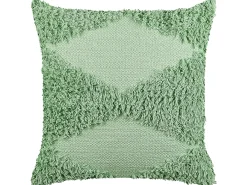 Pyntepude RHOEO Bomuld 45 x 45 cm Lysegrøn