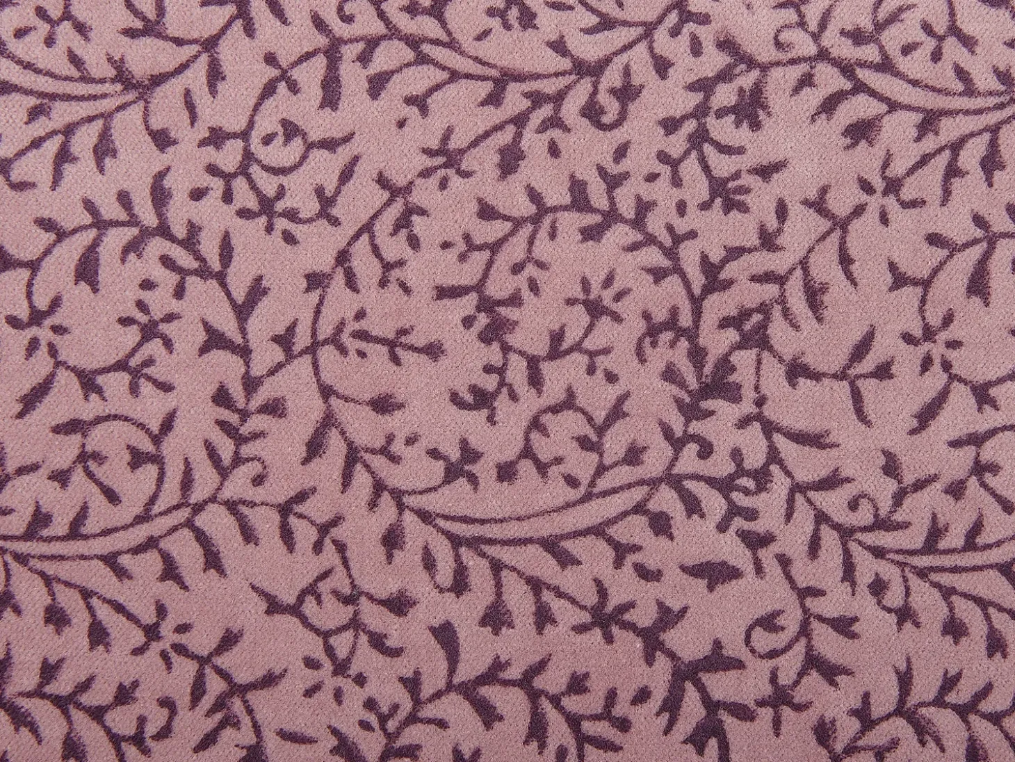 Pyntepude ROMNEYA Velour 45 x 45 cm Lyserød Blomstermønster