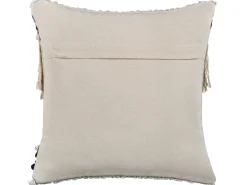 Pyntepude SOFCA Bomuld 45 x 45 cm Beige Geometrisk mønster