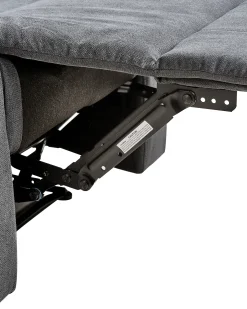 Recliner stol BERGEN Inkl. fodstøtte Mørkegrå
