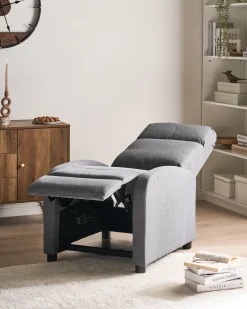 Recliner stol EMINENCE Kunstlinned Grå