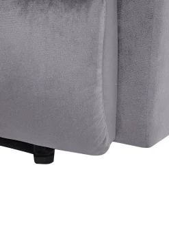 Recliner stol ESLOV Inkl. fodstøtte Velour Grå