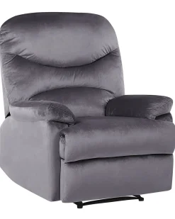 Recliner stol ESLOV Inkl. fodstøtte Velour Grå