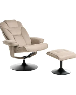 Recliner stol NYKS Brungrå