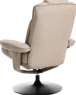 Recliner stol NYKS Brungrå