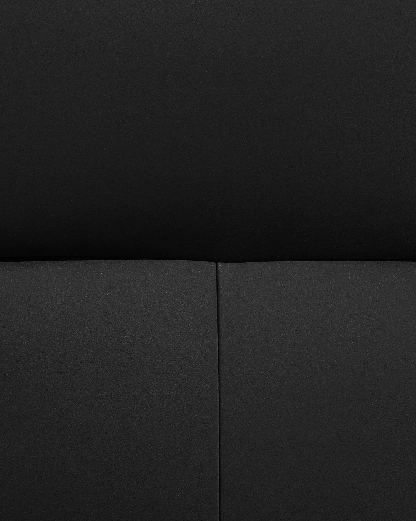 Recliner stol PRIME Inkl. fodstøtte Kunstlæder Sort