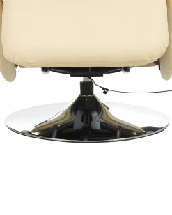 Recliner stol PRIME Inkl. fodstøtte Kunstlæder Lys Beige