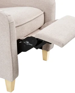 Recliner stol ROYSTON Inkl. fodstøtte Beige