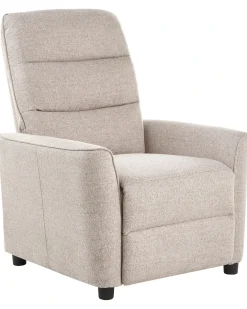 Recliner stol SANDE Inkl. fodstøtte Beige