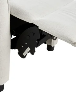 Recliner stol SANDE Inkl. fodstøtte Cremehvid