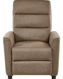 Recliner stol SANDE Inkl. fodstøtte Brun