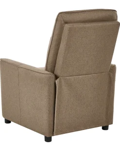 Recliner stol SANDE Inkl. fodstøtte Brun