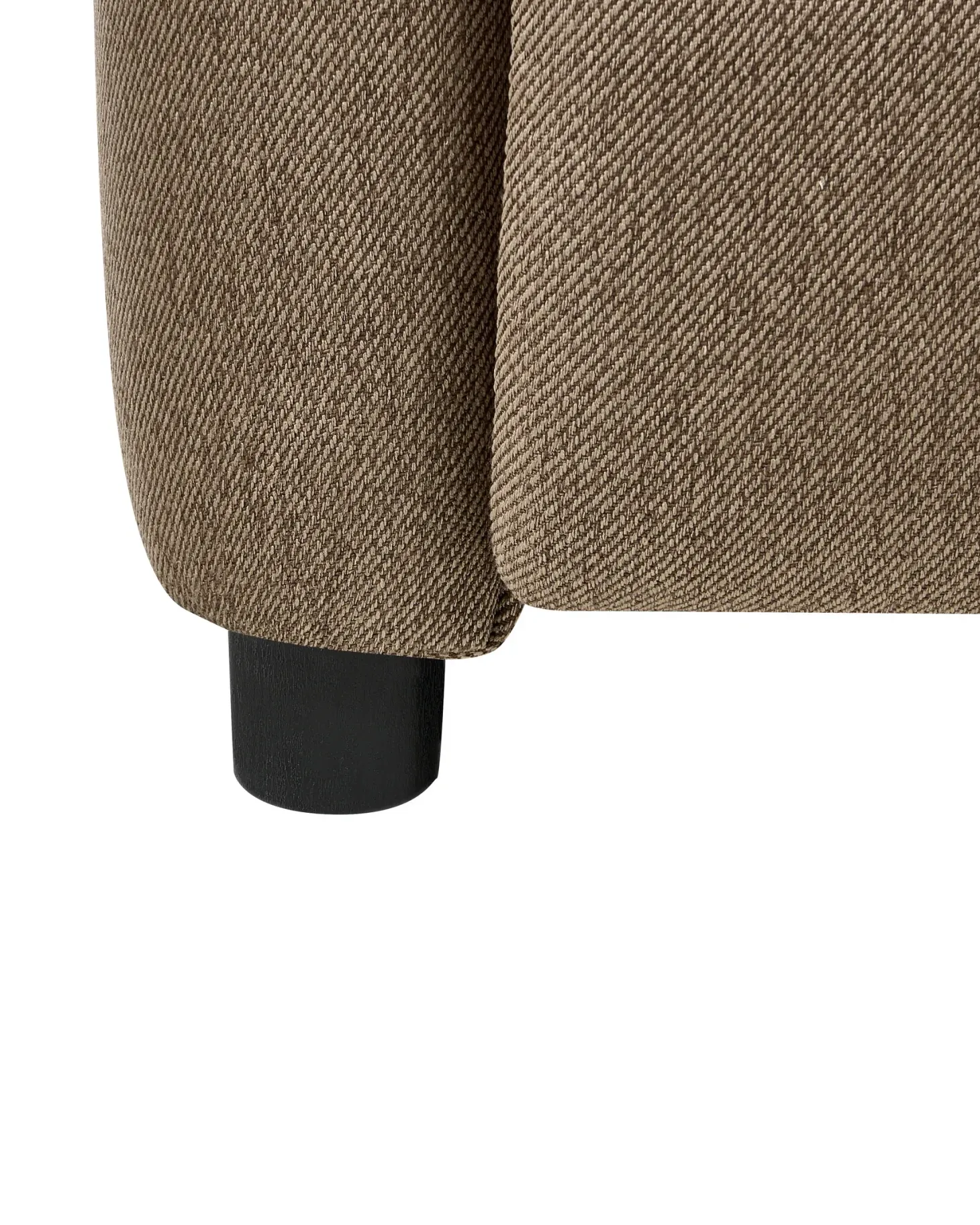 Recliner stol SANDE Inkl. fodstøtte Brun
