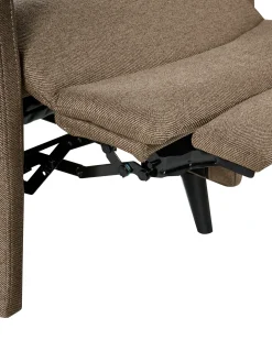 Recliner stol SELVIK Inkl. fodstøtte Brun