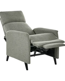 Recliner stol SELVIK Inkl. fodstøtte Lysegrøn