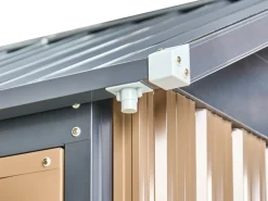 Redskabsskur NOCCIANO 313 cm 220 cm Brun