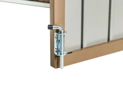 Redskabsskur NOCCIANO 313 cm 220 cm Brun