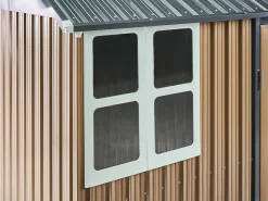 Redskabsskur NOCCIANO 313 cm 220 cm Brun