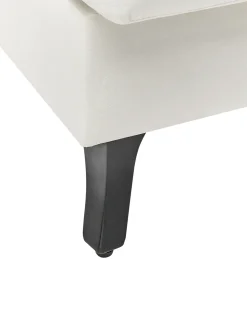 Øreklapstol ALTA Velour Cremehvid