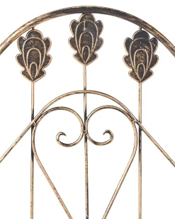 Reol VISANO Metal 123 cm 59 cm Sort