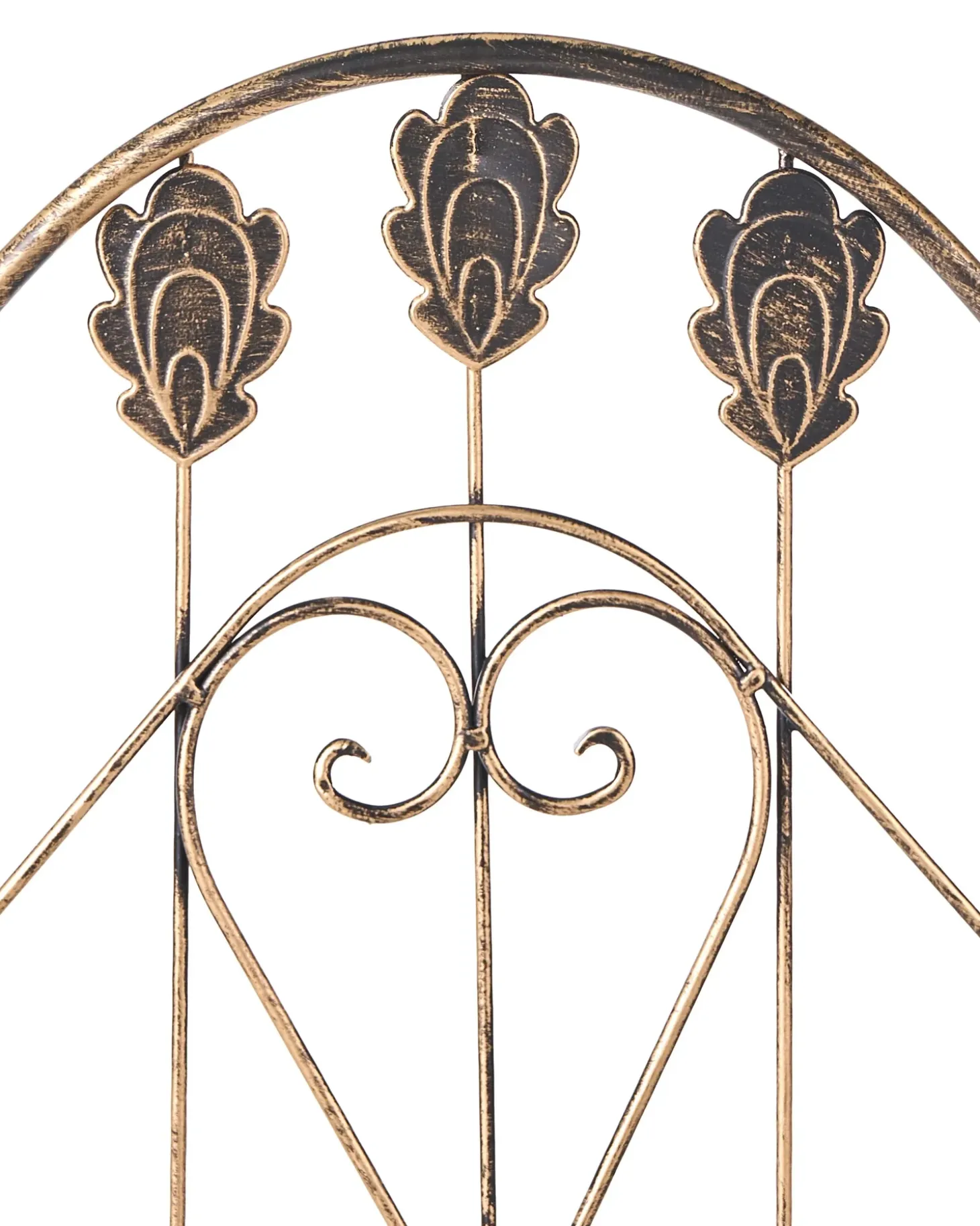 Reol VISANO Metal 123 cm 59 cm Sort