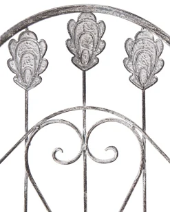 Reol VISANO Metal 123 cm 59 cm Grå