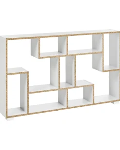Reol ALMA 122 cm Hvid