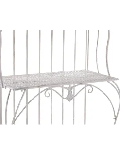 Reol PAVONA Metal 170 cm 94 cm Lys Beige