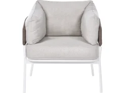 ROBELLA 7 personers havesofasæt Beige med sofabord