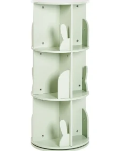 Roterende bogreol CANEY 94 cm Lysegrøn