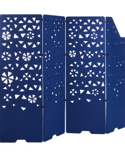 Rumdeler til kontor STARRY 240 x 180 cm Navy Blå