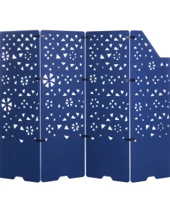 Rumdeler til kontor STARRY 240 x 180 cm Navy Blå