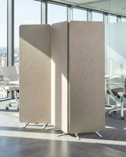 Rumdeler til kontor STANDI 184 x 184 cm Beige